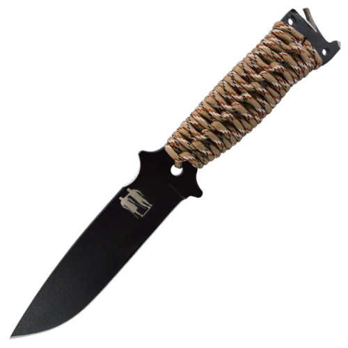 WILDSTEER - Couteau fixe - KRS Knife Rescue Survival - 3 fonctions