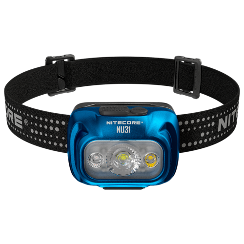 NITECORE - Lampe Frontale rechargeable - NU31 Bleue - 550 Lm